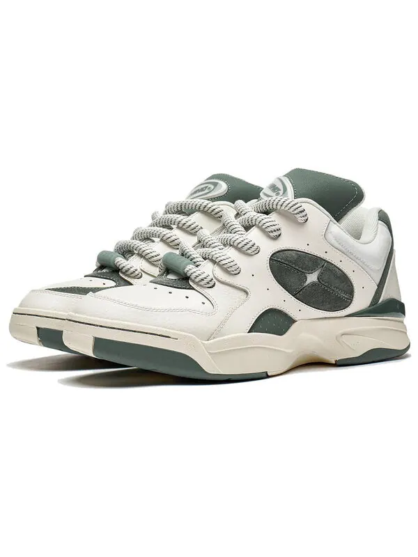 Кроссовки падающая звезда Li-Ning — изображение 4 из 4, бежевый/зеленый