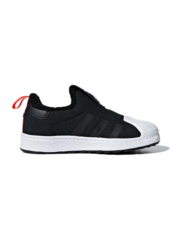Кроссовки оригинал суперстар зима 360 c Adidas — изображение 2 из 4, черный/белый