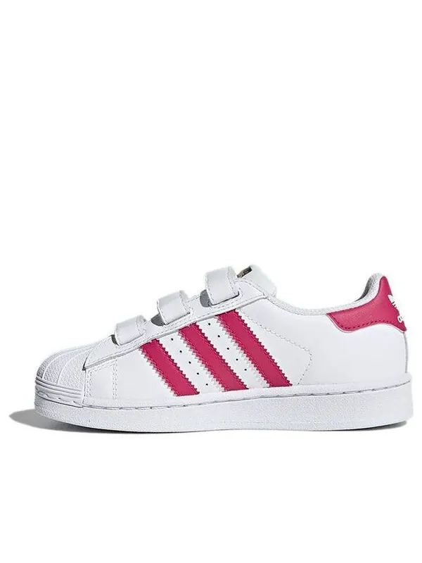 Кроссовки суперзвезда Adidas — изображение 1 из 4, белый/красный