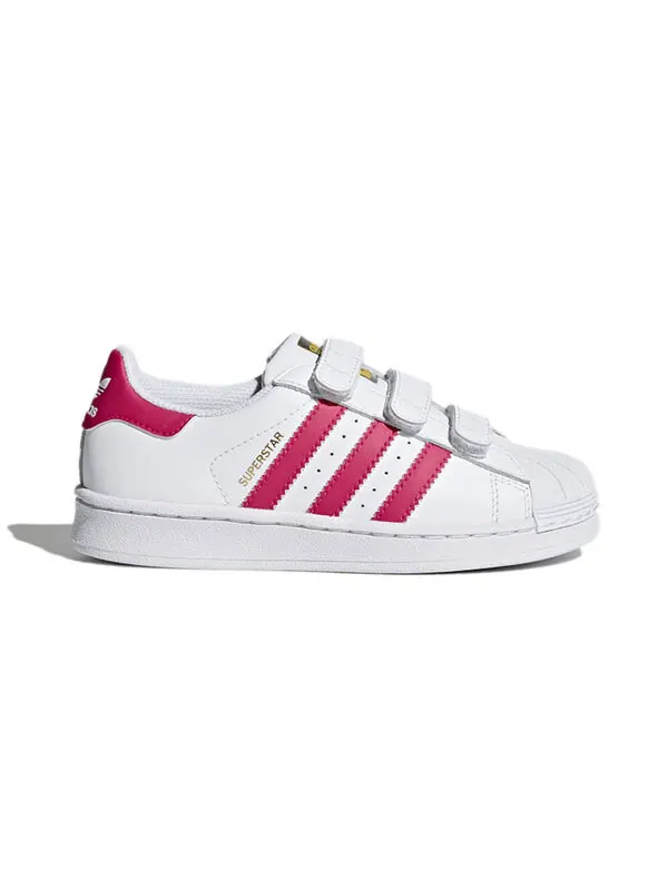 Кроссовки суперзвезда Adidas — изображение 2 из 4, белый/красный