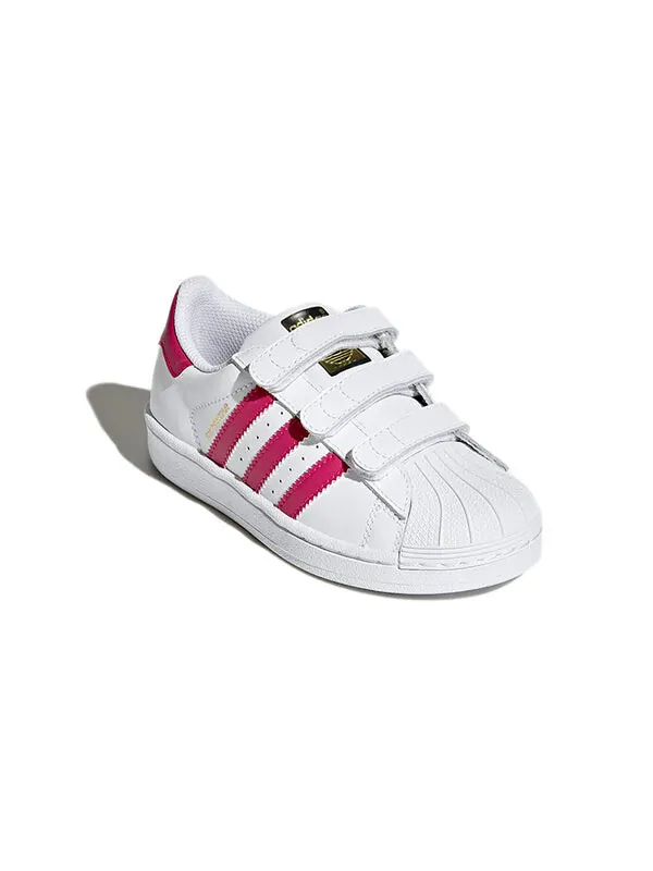 Кроссовки суперзвезда Adidas — изображение 3 из 4, белый/красный