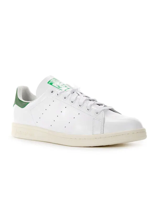Кроссовки оригинальные Stan Smith классические туфли из натуральной кожи Adidas — изображение 2 из 3, белый