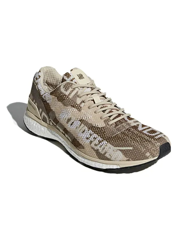 Кроссовки undefeated x adizero adios 3 Adidas — изображение 3 из 4, коричневый/белый