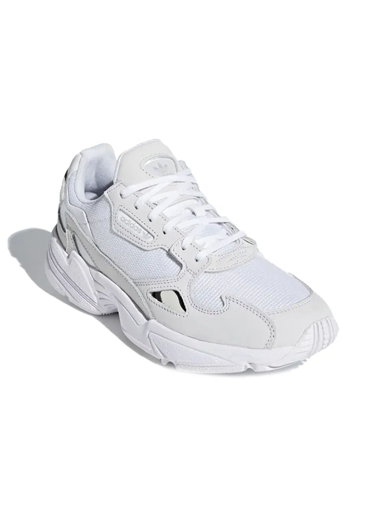 Кроссовки (WMNS) adidas Falcon 'Triple White' — изображение 3 из 7, белый