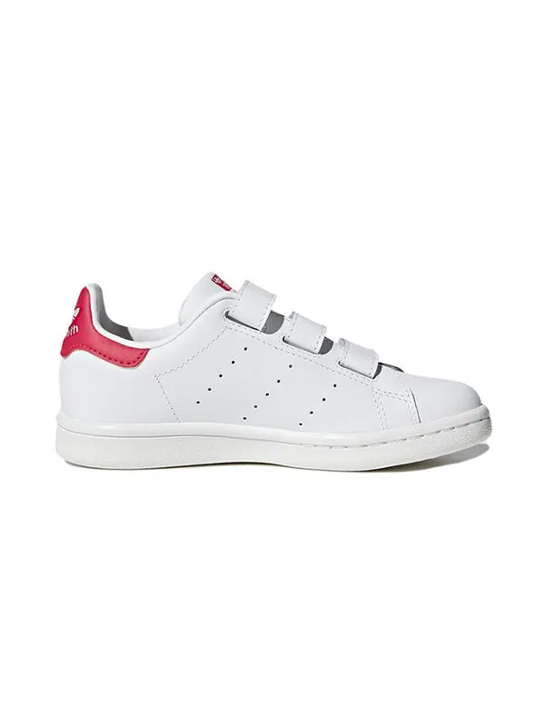Кроссовки оригиналы stan smith cf c Adidas — изображение 2 из 4, белый/розовый