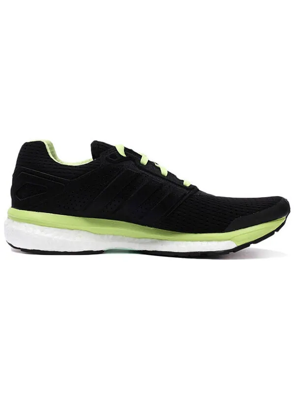 Кроссовки supernova glide boost 7 Adidas — изображение 2 из 4, черный/зеленый