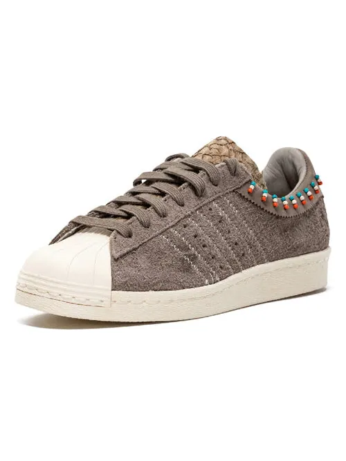 Кроссовки invincible x superstar 90v Adidas — изображение 3 из 4, коричневый