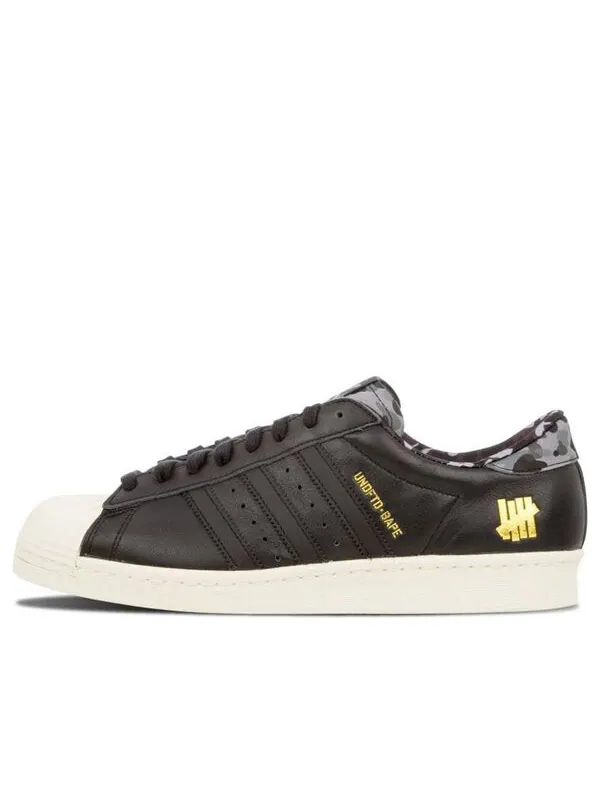 Кроссовки xa bathing ape x undefeated superstars 80v Adidas — изображение 1 из 4, черный
