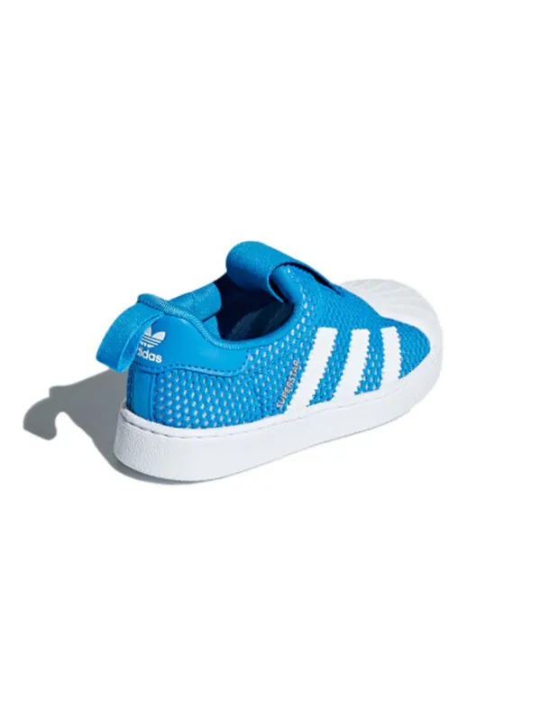 Кроссовки оригинальные superstar 360 i Adidas — изображение 4 из 4, синий/белый