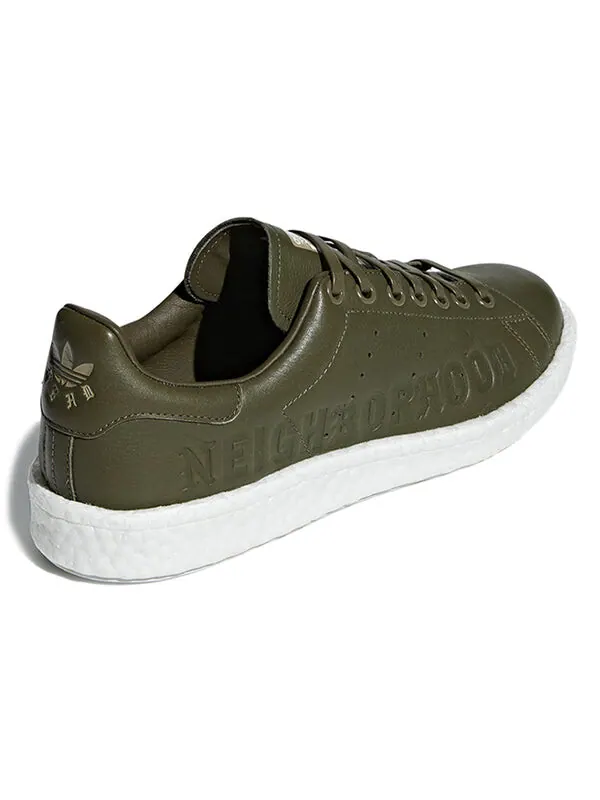 Кроссовки neighborhood x stan smith boost Adidas — изображение 3 из 4, зеленый