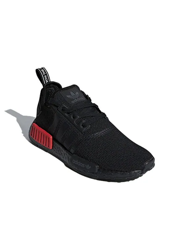 Кроссовки nmd_r1 Adidas — изображение 3 из 4, черный/красный