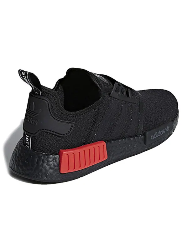 Кроссовки nmd_r1 Adidas — изображение 4 из 4, черный/красный