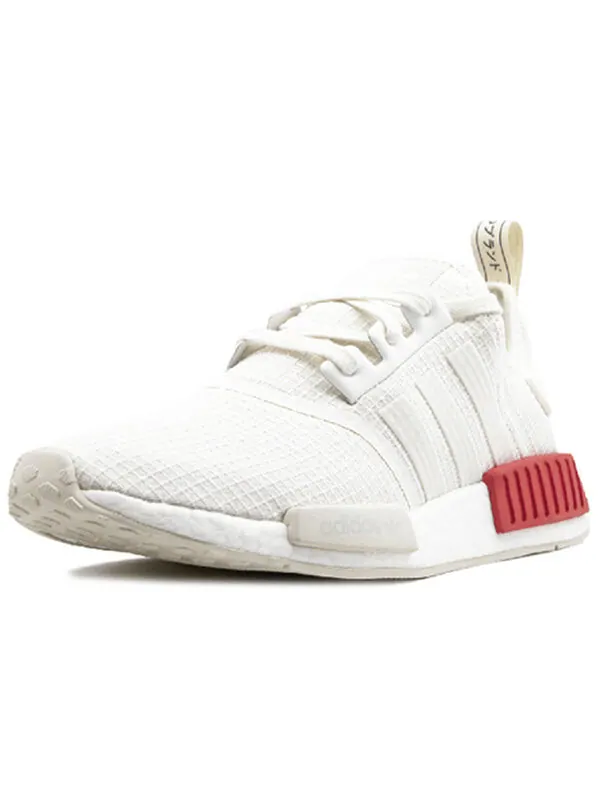 Кроссовки nmd_r1 Adidas — изображение 2 из 4, белый красный