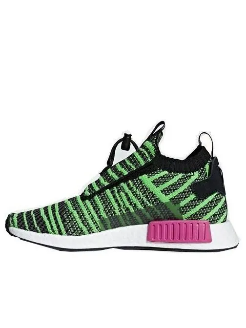 Кроссовки nmd ts1 primeknit Adidas — изображение 1 из 4, черный//серый