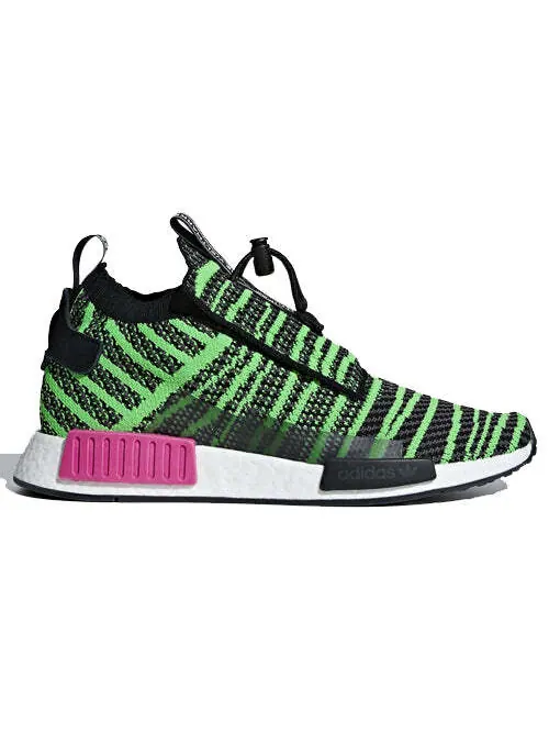Кроссовки nmd ts1 primeknit Adidas — изображение 2 из 4, черный//серый