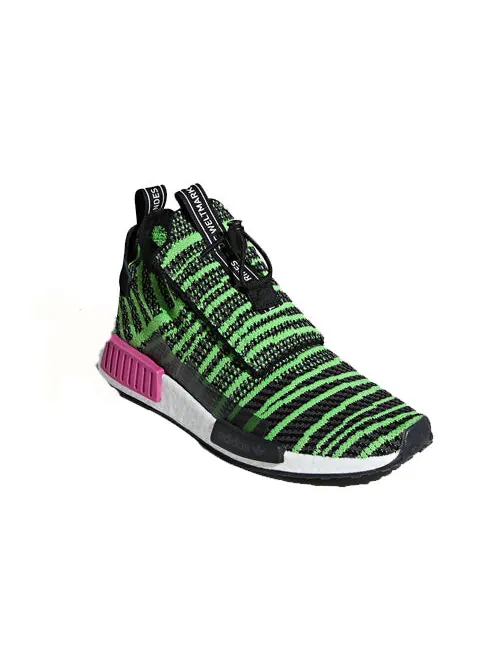 Кроссовки nmd ts1 primeknit Adidas — изображение 3 из 4, черный//серый