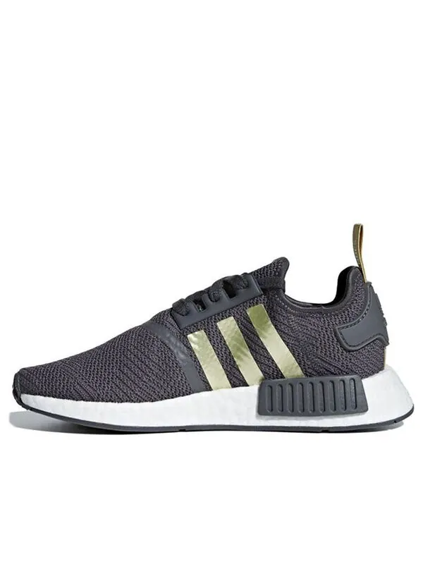 Кроссовки nmd_r1 Adidas — изображение 1 из 4, серый/золотистый