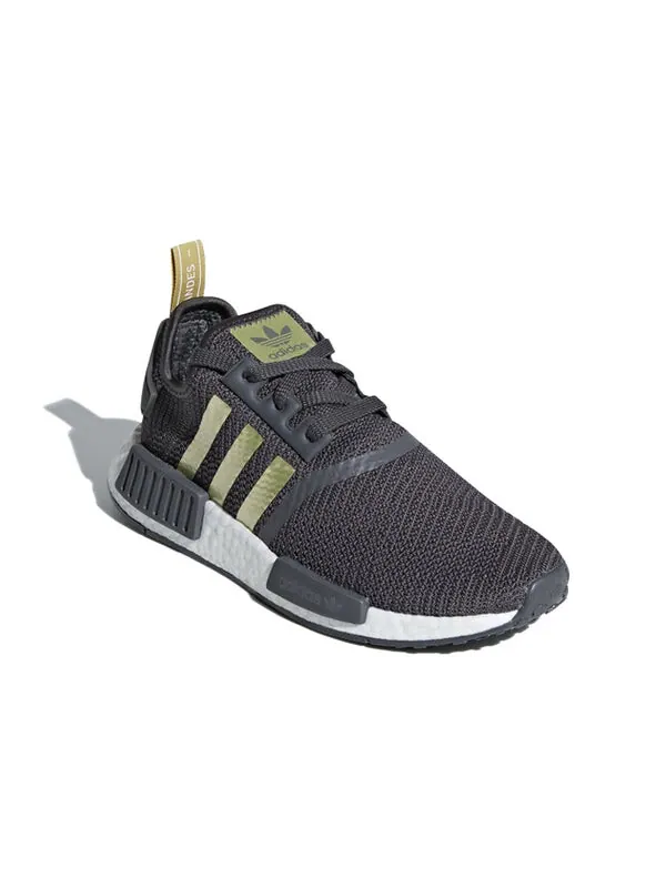 Кроссовки nmd_r1 Adidas — изображение 3 из 4, серый/золотистый