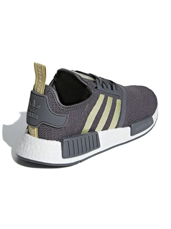 Кроссовки nmd_r1 Adidas — изображение 4 из 4, серый/золотистый