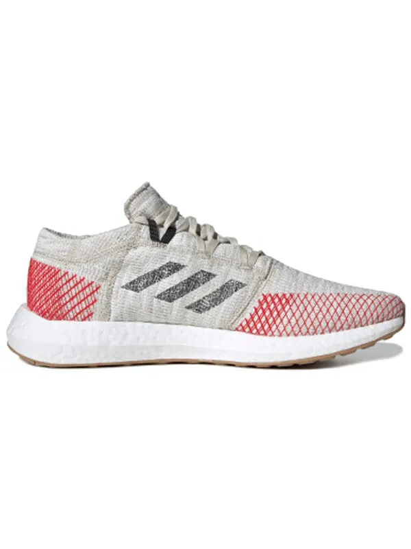 Кроссовки pureboost go 'clear brown' Adidas — изображение 2 из 4, бежевый