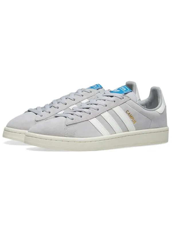 Кроссовки кампус Adidas — изображение 2 из 4, серый/белый