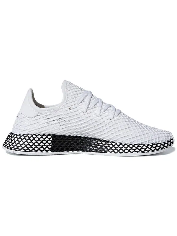 Кроссовки deerupt бегун Adidas — изображение 2 из 4, белый/черный