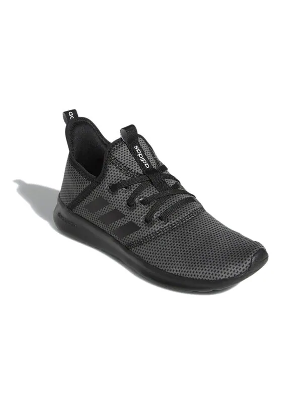 Кроссовки (WMNS) adidas neo Cloudfoam Pure 'Black Gray' — изображение 3 из 4, черный/серый