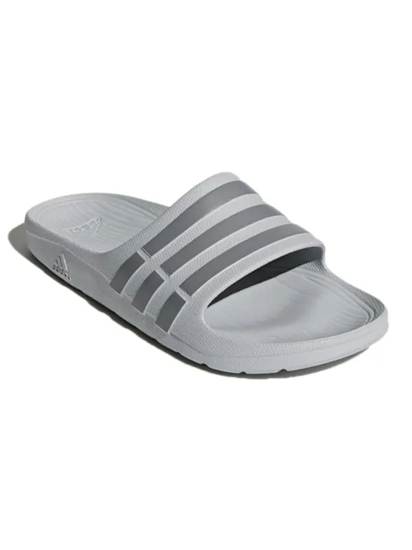 Тапочки duramo slide 'grey' Adidas — изображение 3 из 4, серый