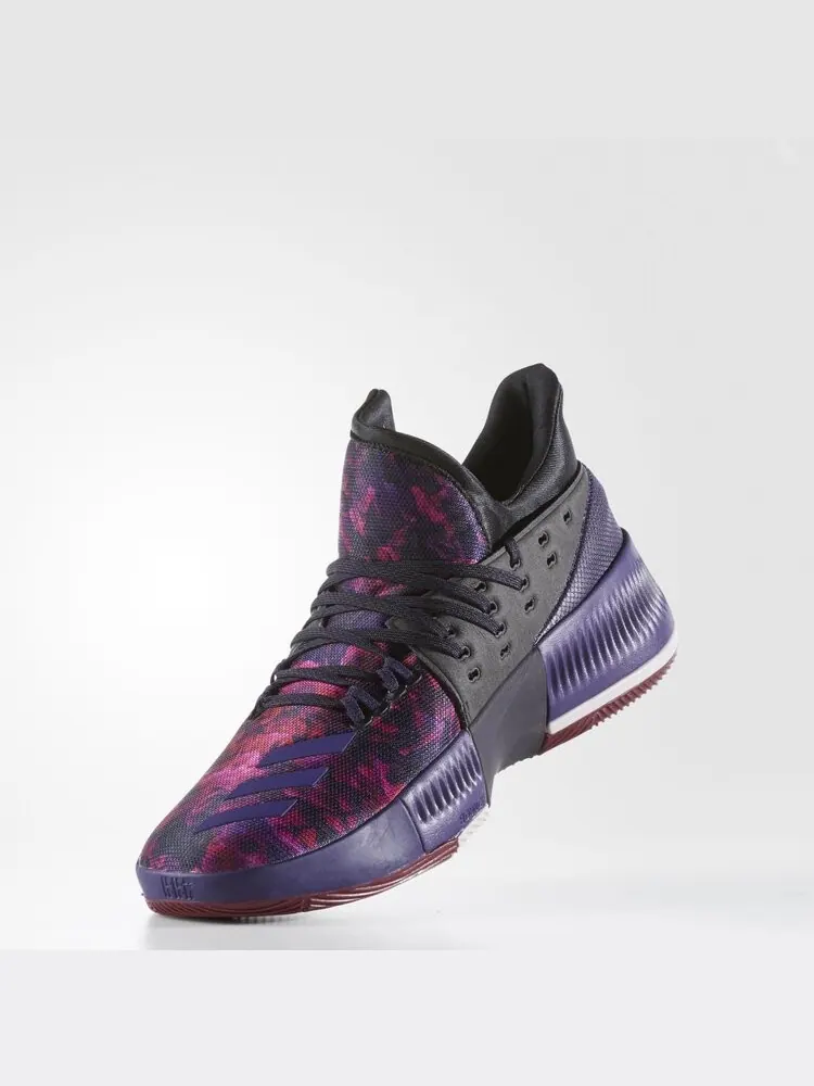 Кроссовки Adidas Dame 3 — изображение 2 из 8, фиолетовый