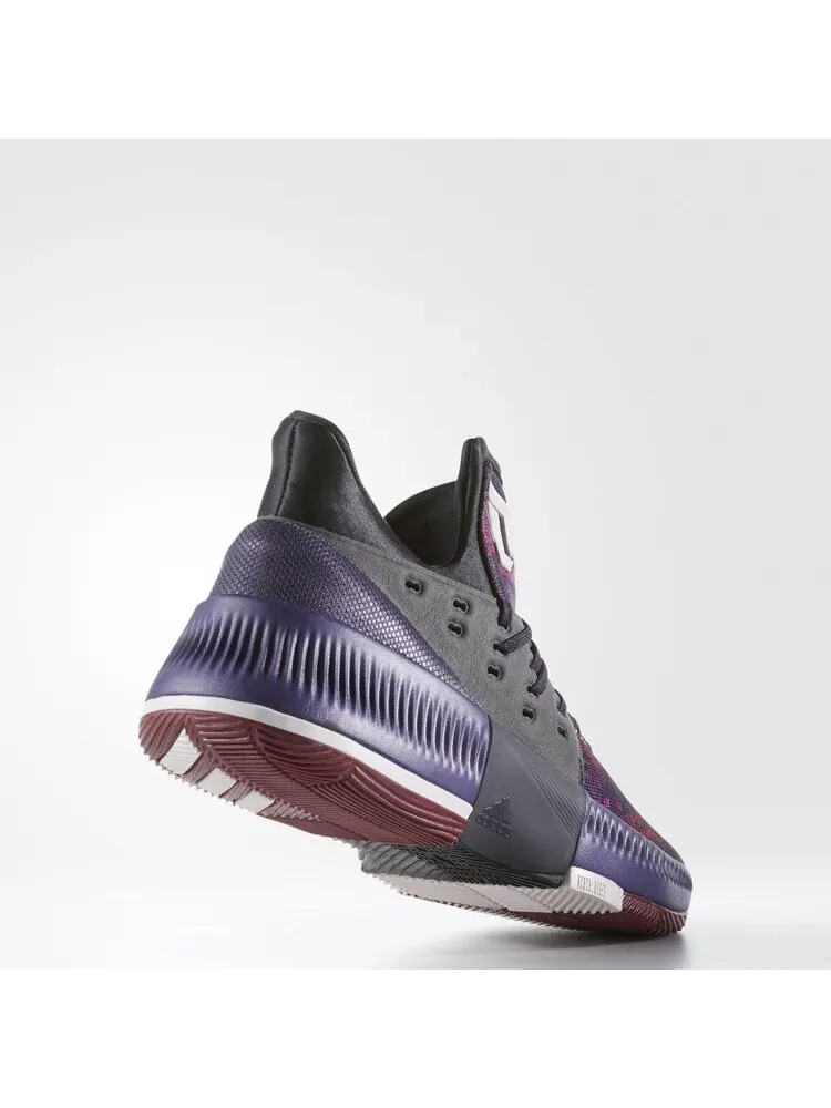 Кроссовки Adidas Dame 3 — изображение 4 из 8, фиолетовый