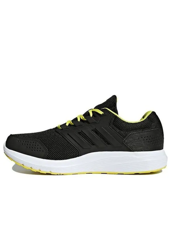 Кроссовки galaxy 4 Adidas — изображение 1 из 4, черный/желтый