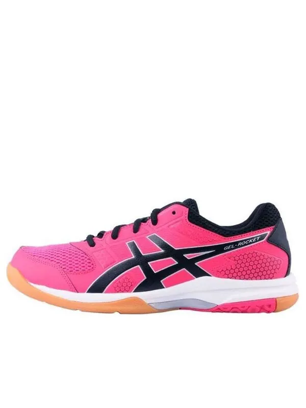 Кроссовки гель ракета 8 Asics — изображение 1 из 4, розовый/черный