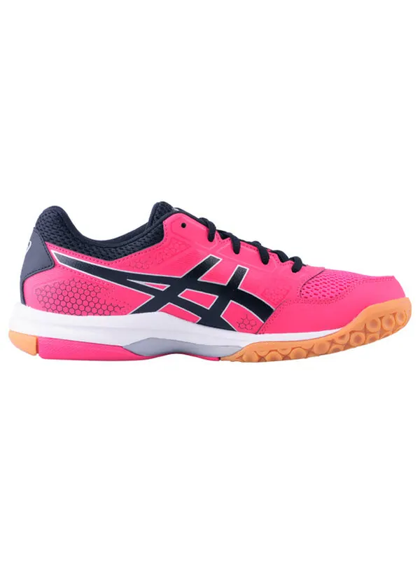 Кроссовки гель ракета 8 Asics — изображение 2 из 4, розовый/черный