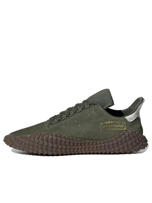 Кроссовки каманда 01 Adidas — изображение 1 из 4, зеленый/белый/коричневый