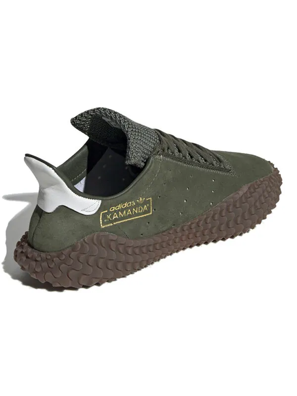 Кроссовки каманда 01 Adidas — изображение 3 из 4, зеленый/белый/коричневый