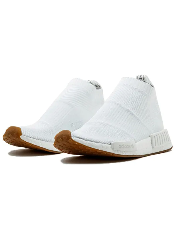 Кроссовки nmd_cs1 primeknit Adidas — изображение 3 из 4, белый