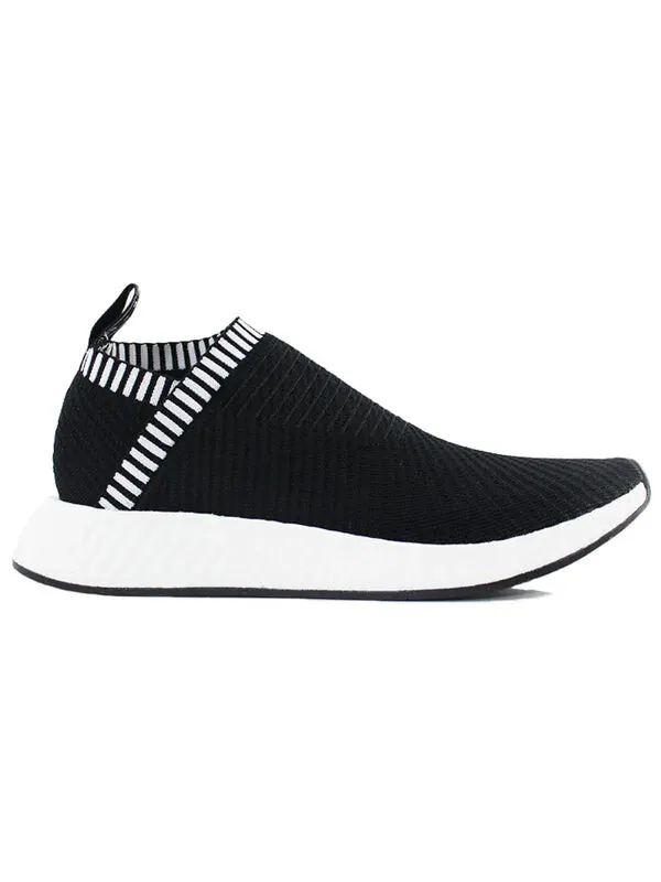 Кроссовки nmd_cs2 primeknit Adidas — изображение 2 из 4, черный/белый