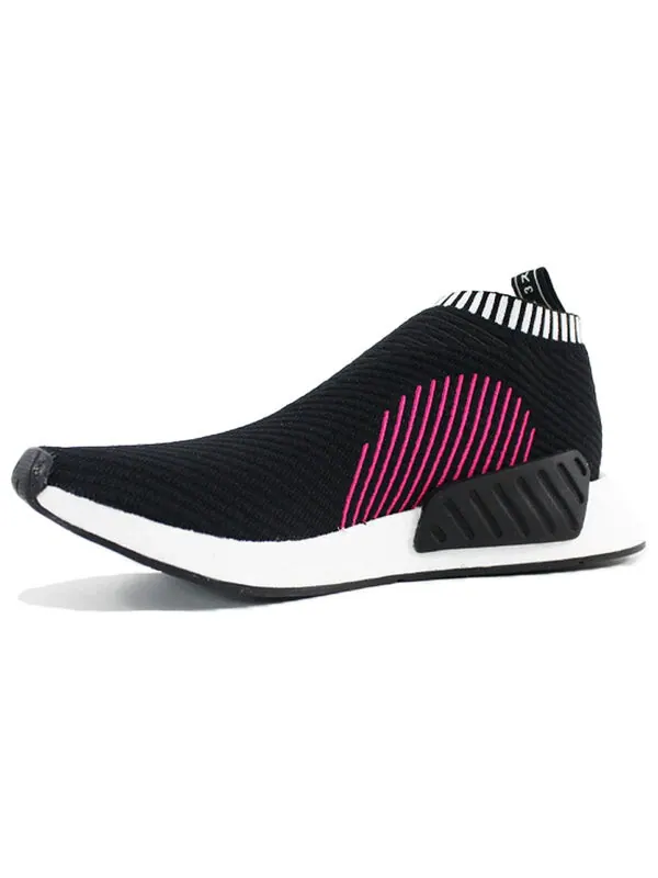 Кроссовки nmd_cs2 primeknit Adidas — изображение 3 из 4, черный/белый