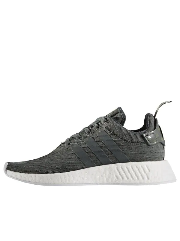 Кроссовки nmd_r2 Adidas — изображение 1 из 4, зеленый