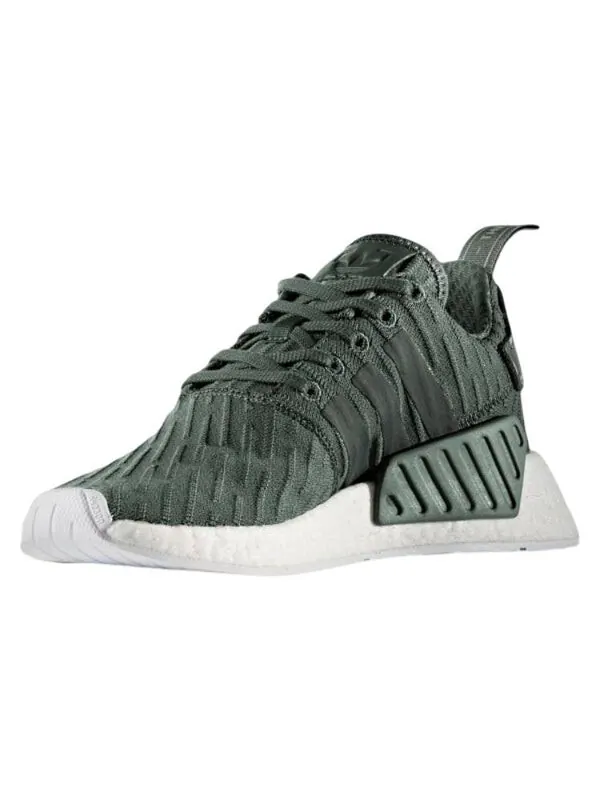 Кроссовки nmd_r2 Adidas — изображение 2 из 4, зеленый