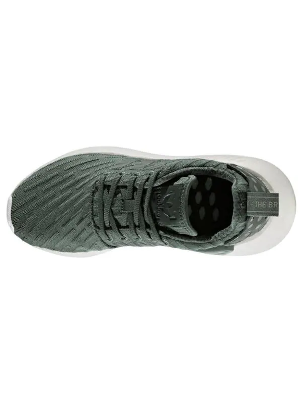 Кроссовки nmd_r2 Adidas — изображение 3 из 4, зеленый