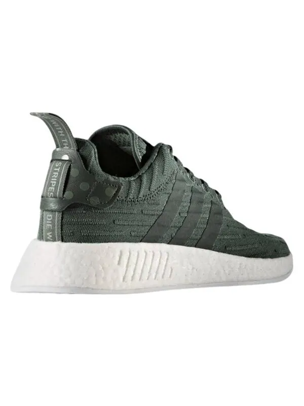 Кроссовки nmd_r2 Adidas — изображение 4 из 4, зеленый