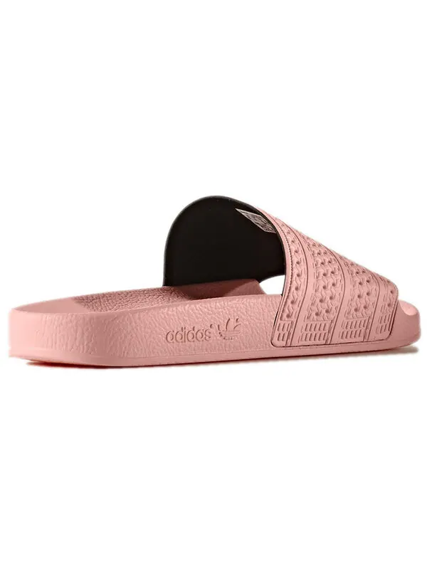 Тапочки adilette 'haze coral' Adidas — изображение 4 из 4, розовый