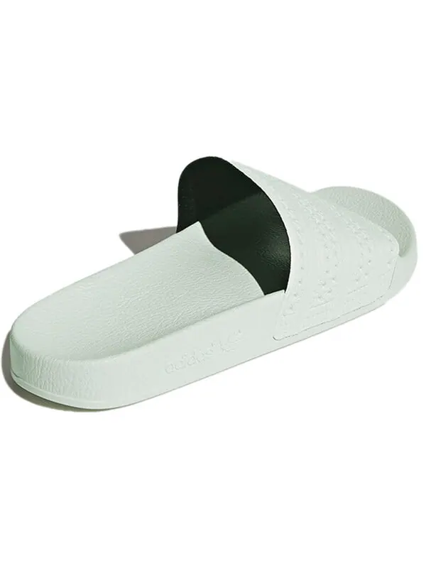 Тапочки adilette slide 'linen green' Adidas — изображение 4 из 4, зеленый