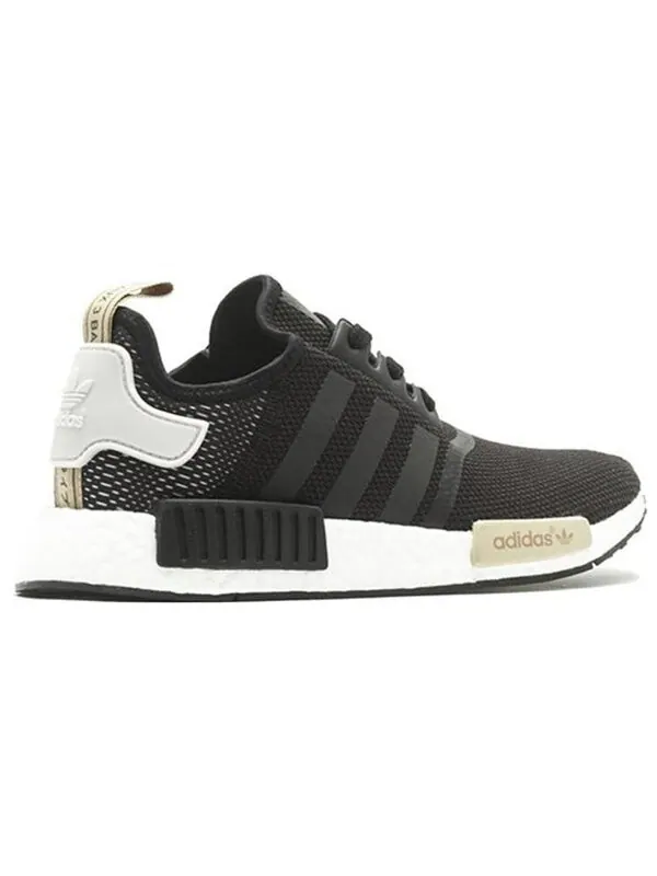 Кроссовки nmd_r1 Adidas — изображение 4 из 4, черный/белый