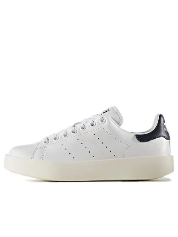 Кроссовки stan smith bold Adidas — изображение 1 из 4, белый/темно-синий