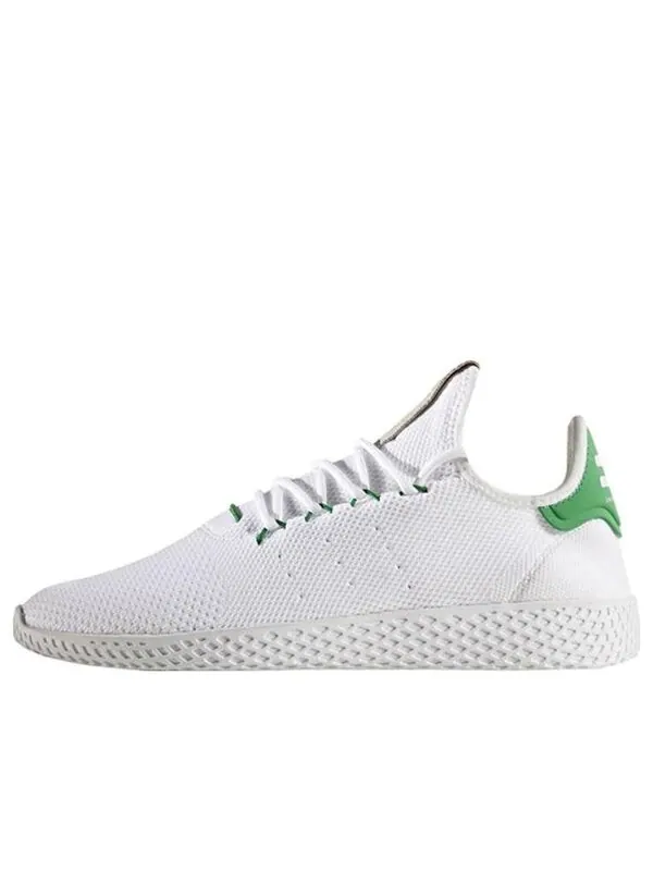 Кроссовки x pharrell tennis hu 'green' Adidas — изображение 1 из 4, белый/зеленый