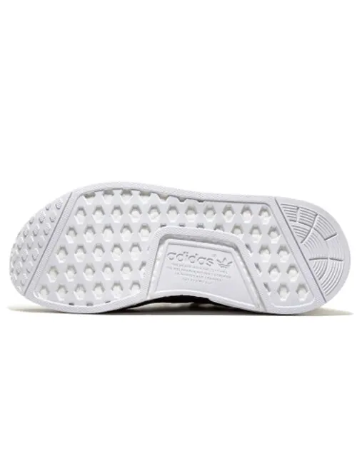 Кроссовки nmd_r1 primeknit Adidas — изображение 4 из 4, черный/белый