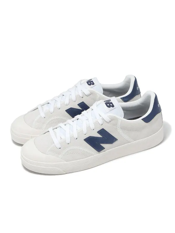 Кроссовки 100 'light grey navy' New Balance — изображение 3 из 4