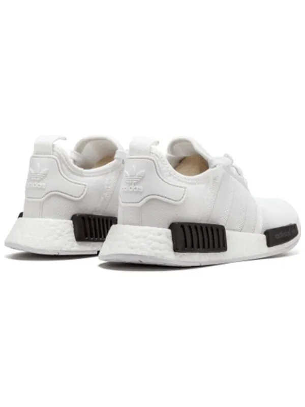 Кроссовки nmd_r1 Adidas — изображение 3 из 4, белый/черный